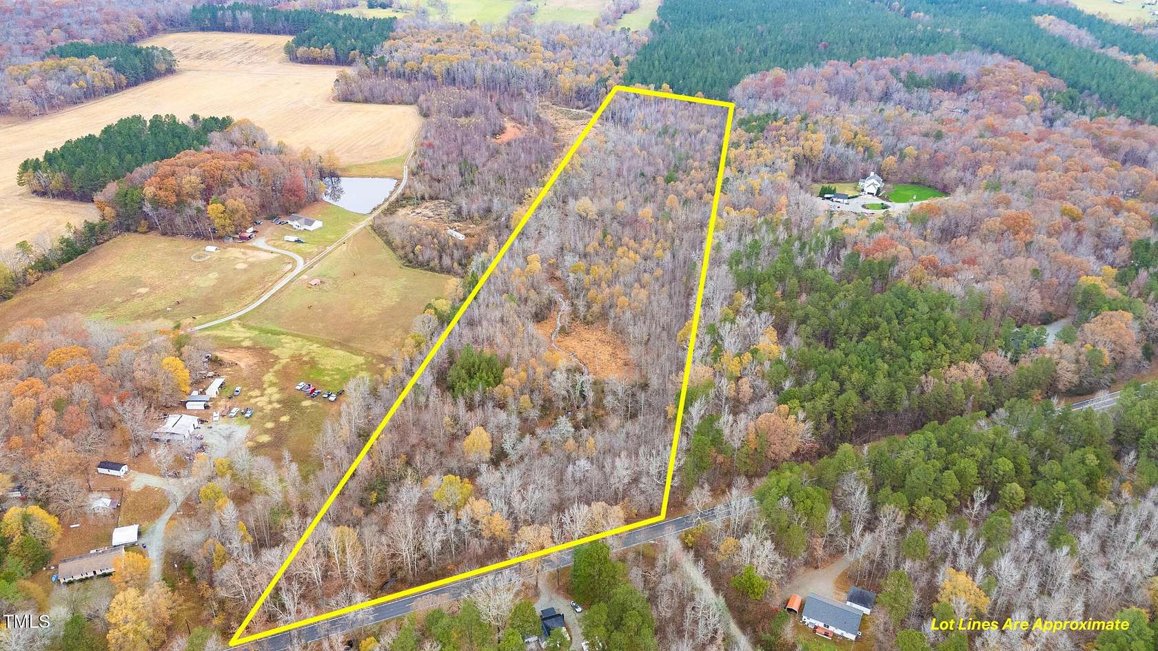 20.93 Acres of Recreational Land for Sale in Rougemont, North Carolina