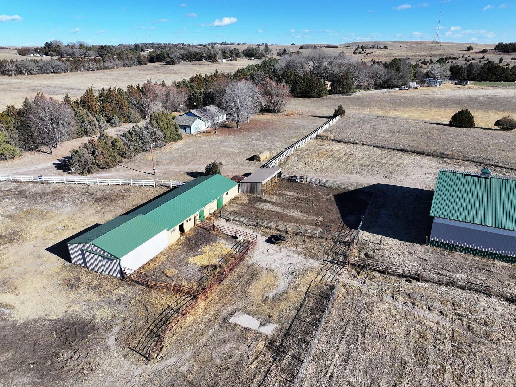 15 Acres of Land with Home for Sale in North Platte, Nebraska