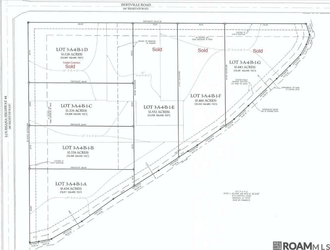 0.43 Acres of Residential Land for Sale in Gonzales, Louisiana