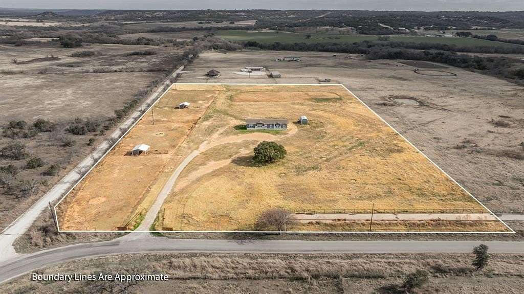 10.84 Acres of Land with Home for Sale in Stephenville, Texas