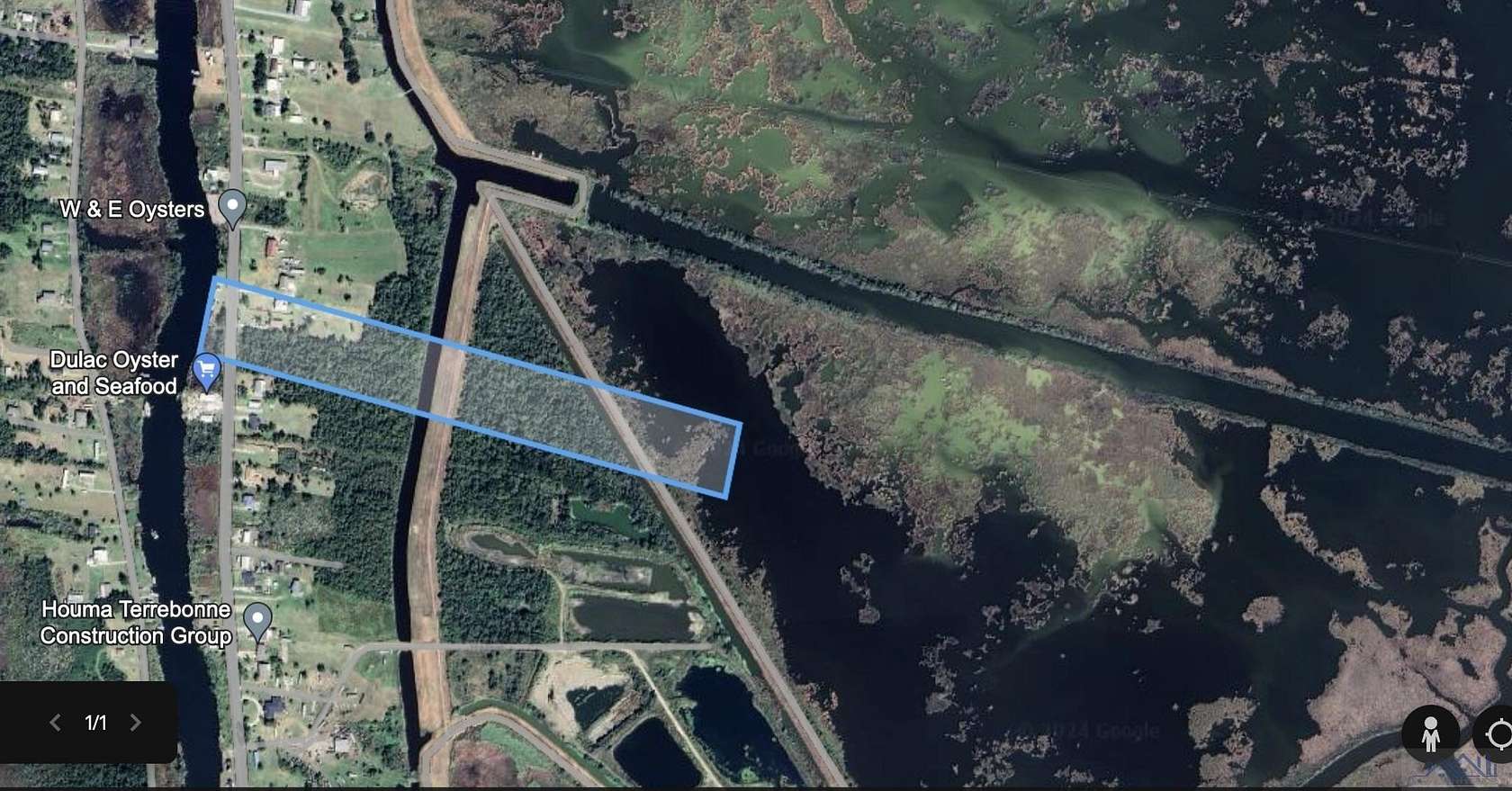 23 Acres of Recreational Land for Sale in Dulac, Louisiana