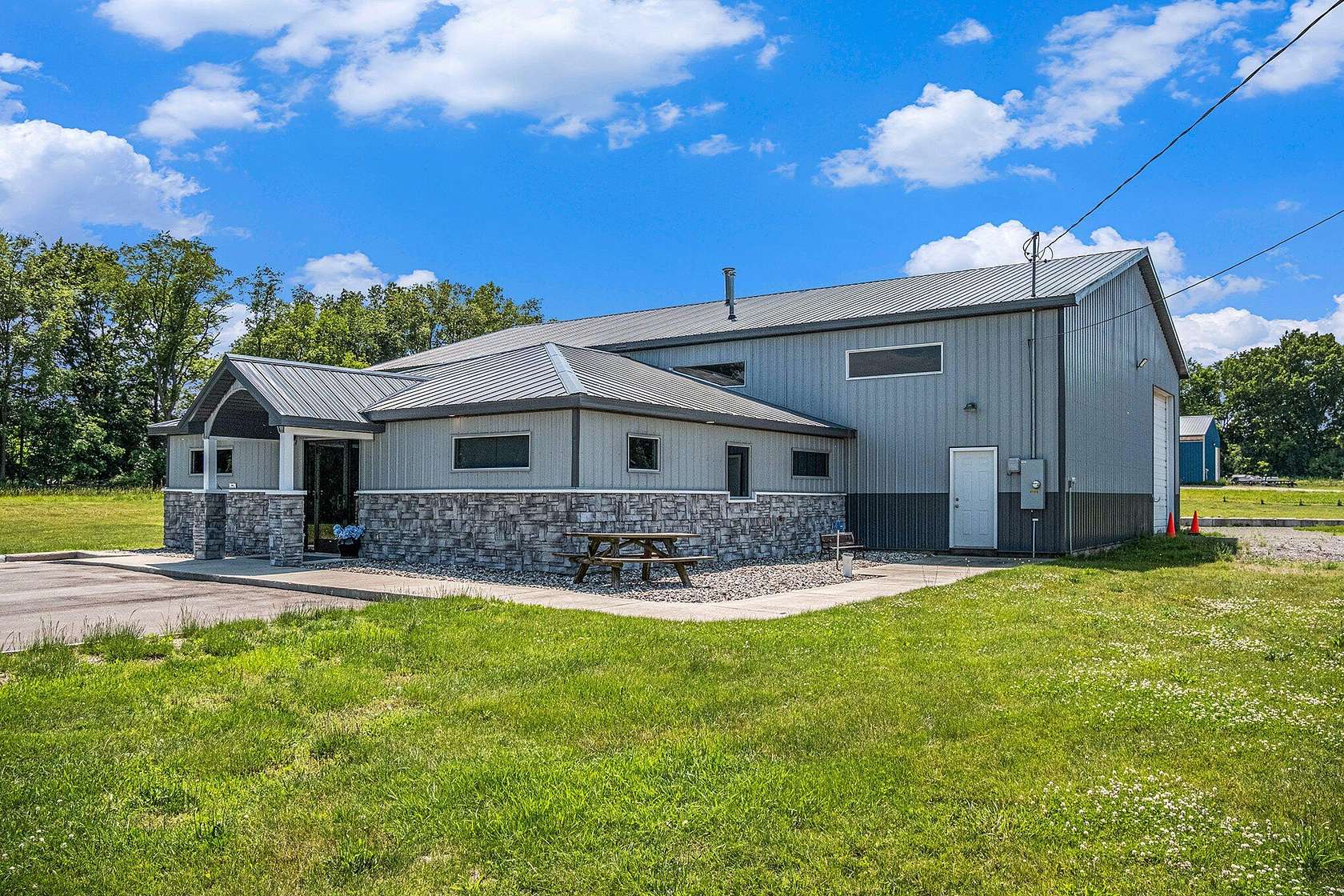 2.42 Acres of Improved Commercial Land for Sale in Clarklake, Michigan