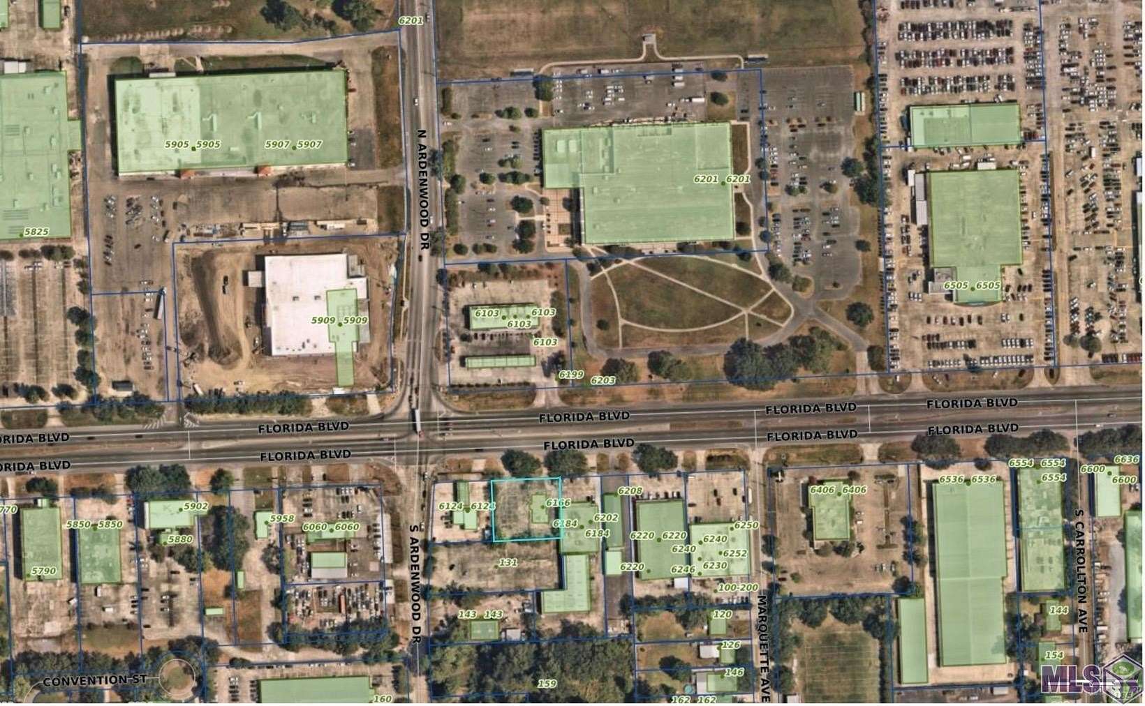 0.47 Acres of Commercial Land for Sale in Baton Rouge, Louisiana