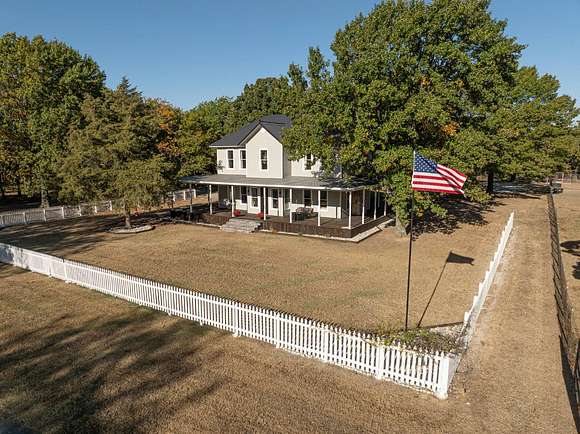 40 Acres of Land with Home for Sale in Adair, Oklahoma