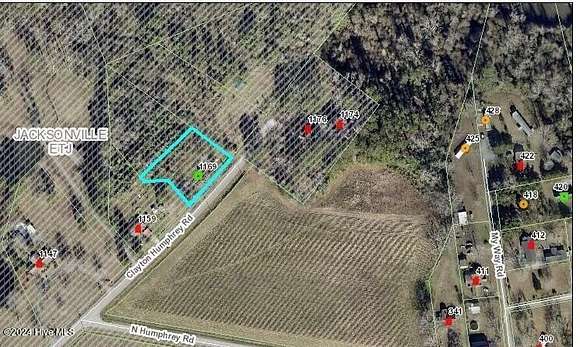 0.62 Acres of Residential Land for Sale in Jacksonville, North Carolina