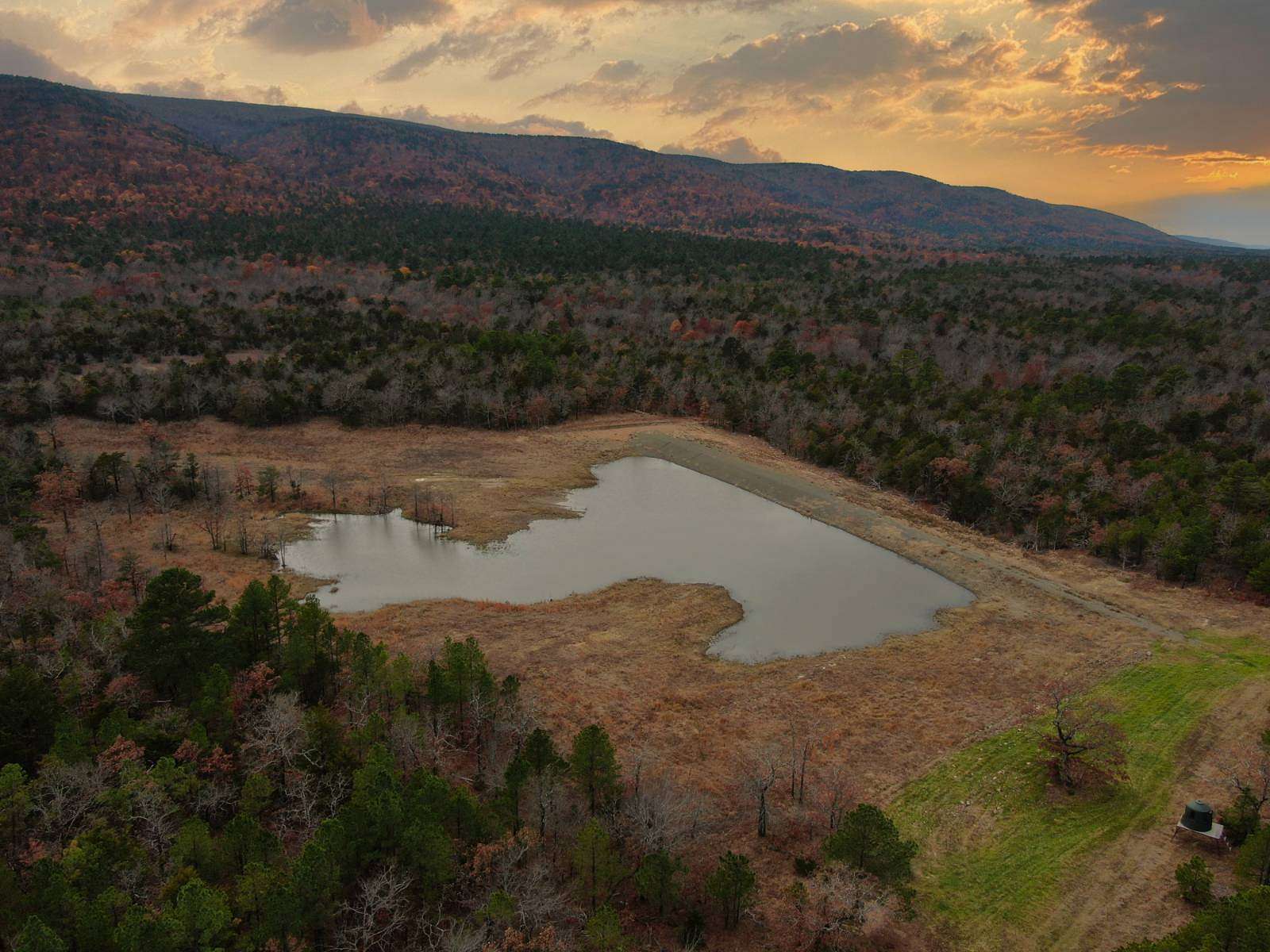 1,700 Acres of Land with Home for Sale in Whitesboro, Oklahoma