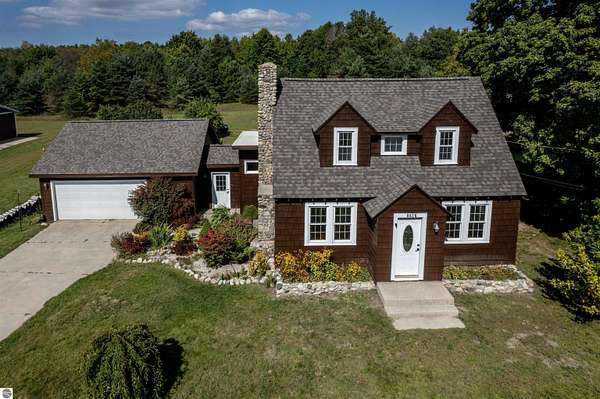 64 Acres of Land with Home for Sale in Traverse City, Michigan