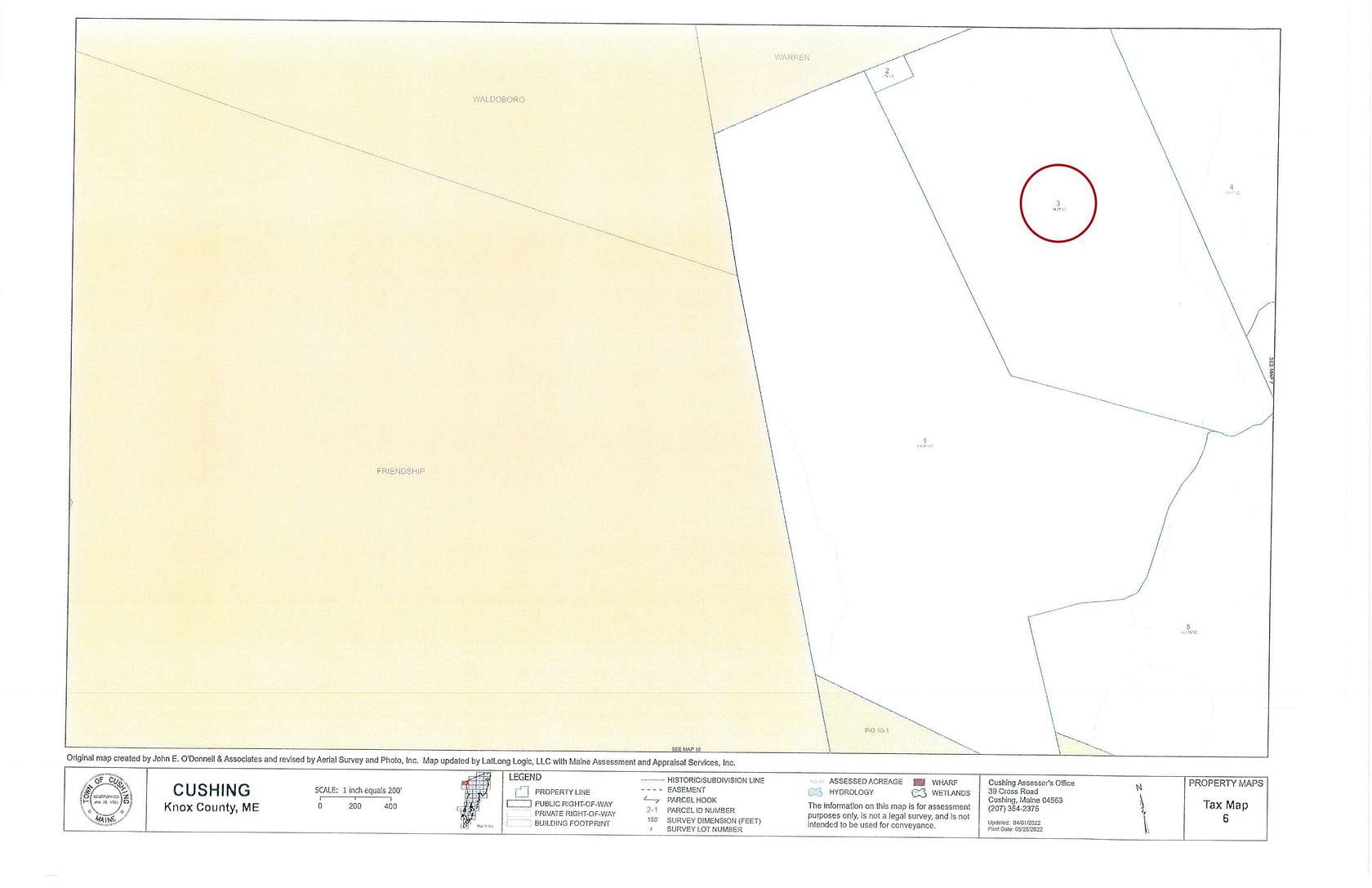 71.27 Acres of Recreational Land for Sale in Cushing, Maine