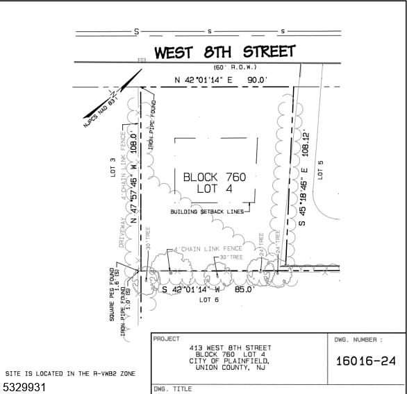 0.217 Acres of Residential Land for Sale in Plainfield, New Jersey