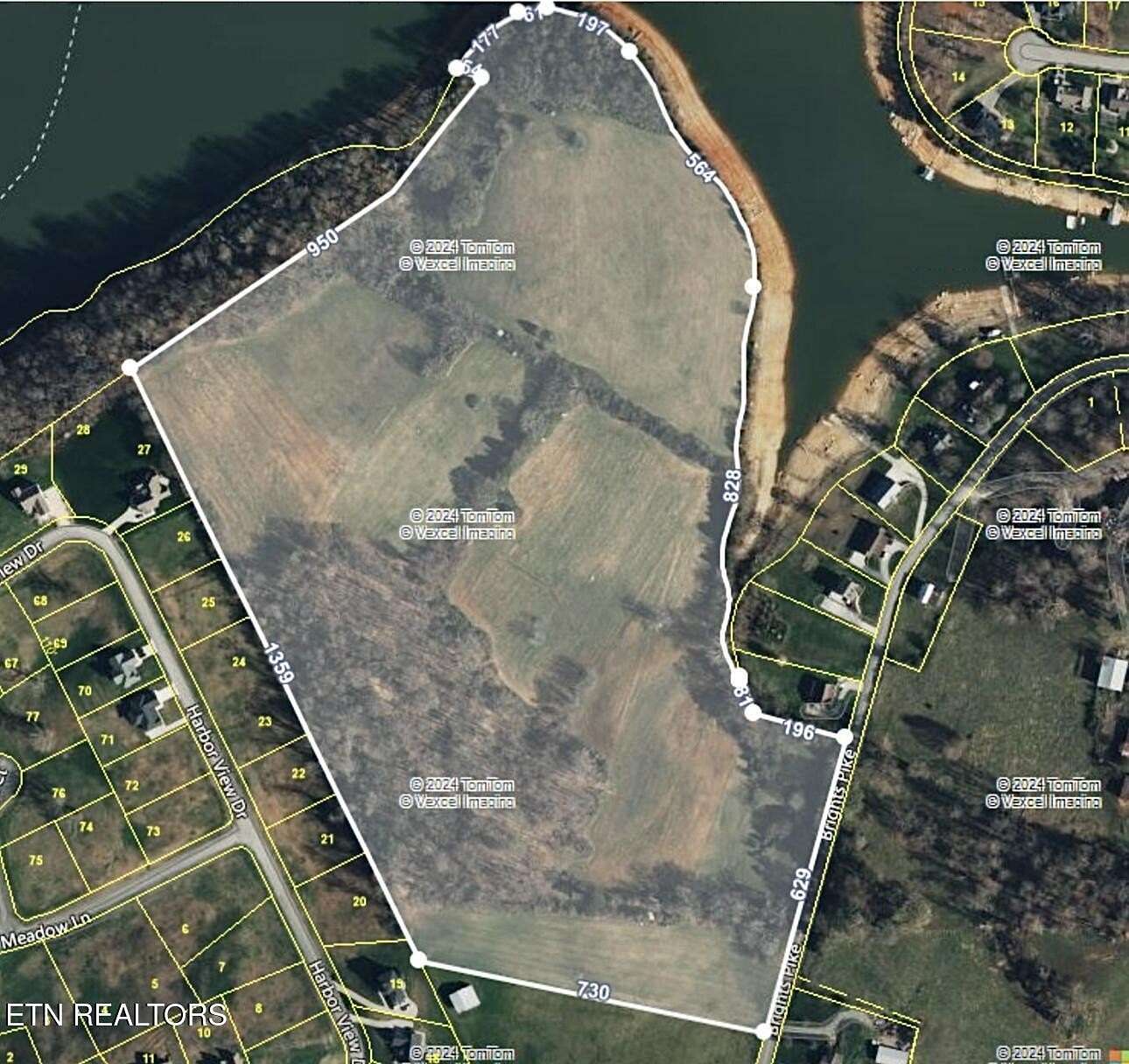 41.64 Acres of Agricultural Land for Sale in Morristown, Tennessee