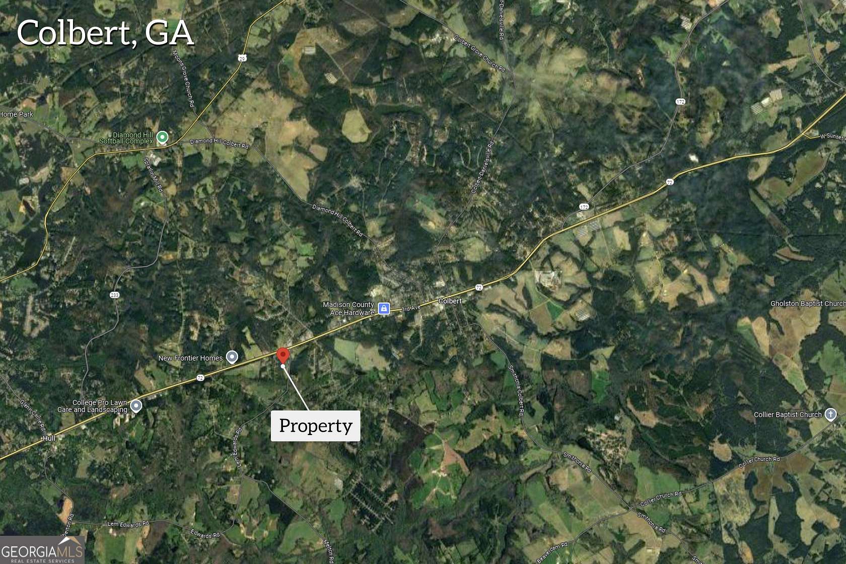 5 Acres of Land for Sale in Colbert, Georgia