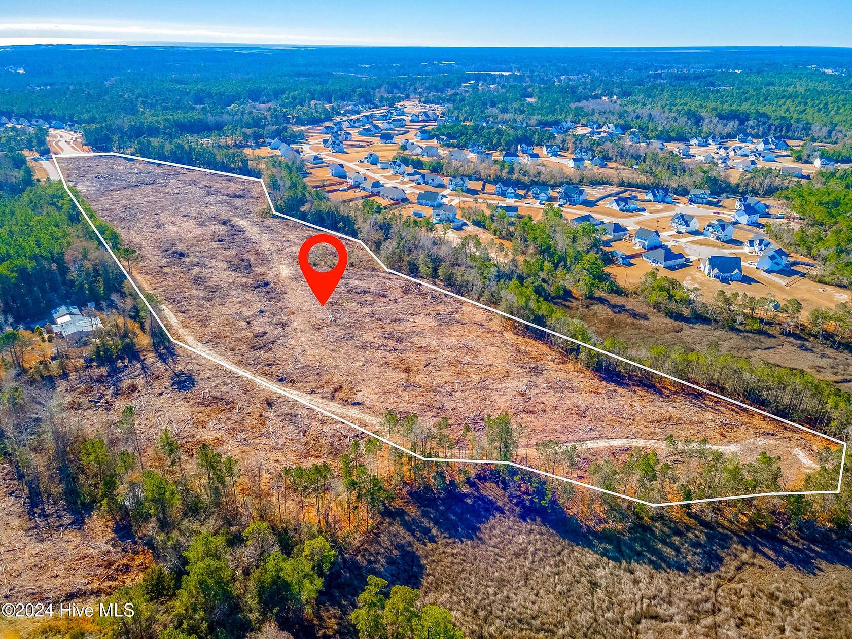 22.29 Acres of Land for Sale in Hubert, North Carolina