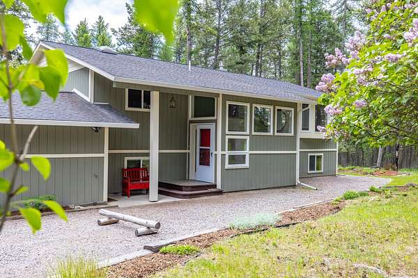 5.13 Acres of Residential Land with Home for Sale in Whitefish, Montana