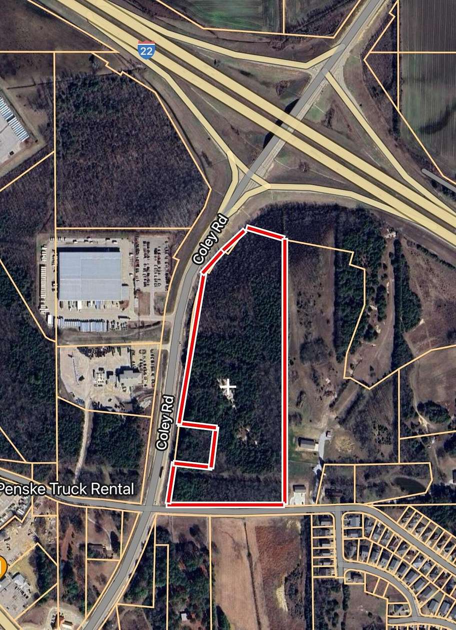 18.8 Acres of Mixed-Use Land for Sale in Tupelo, Mississippi