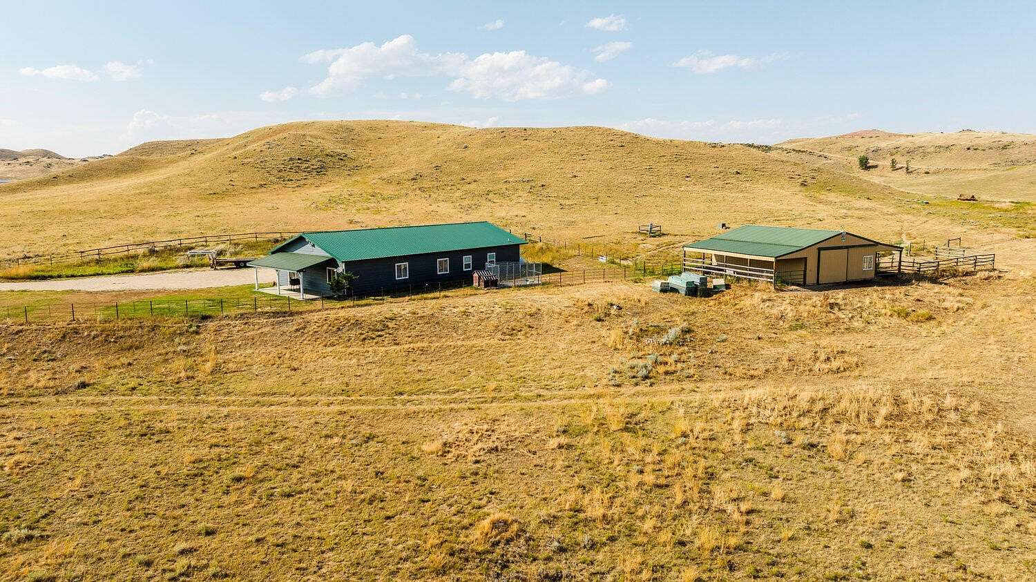 42.32 Acres of Land with Home for Sale in Buffalo, Wyoming