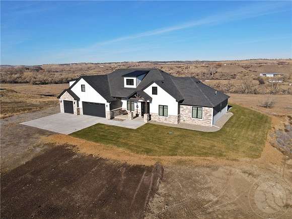 7.01 Acres of Residential Land with Home for Sale in Shepherd, Montana