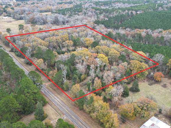 12.49 Acres of Land with Home for Sale in Linden, Texas