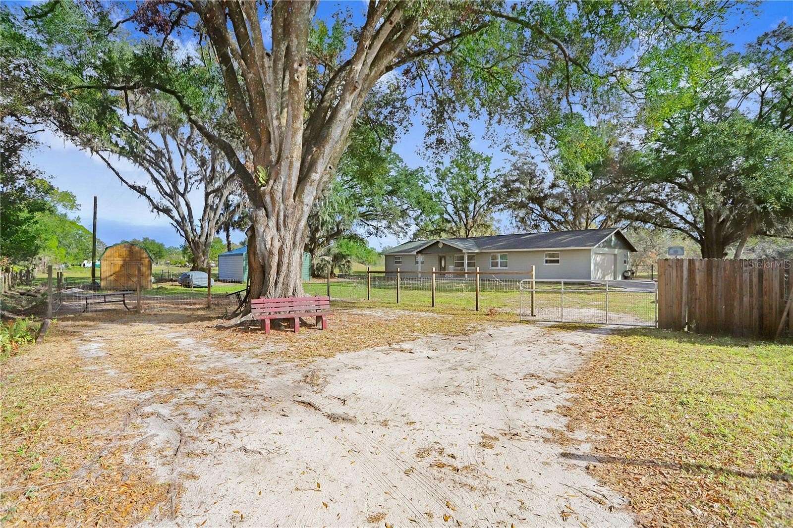 5 Acres of Land with Home for Sale in Lakeland, Florida