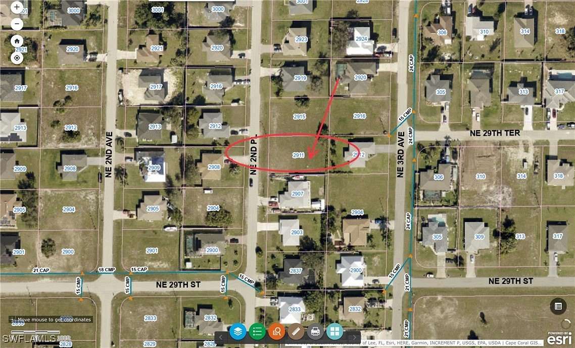 0.23 Acres of Residential Land for Sale in Cape Coral, Florida