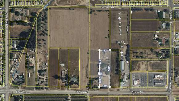 2.09 Acres of Improved Commercial Land for Sale in Clovis, California