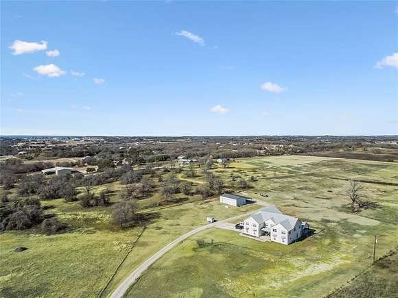 10 Acres of Residential Land with Home for Sale in Weatherford, Texas