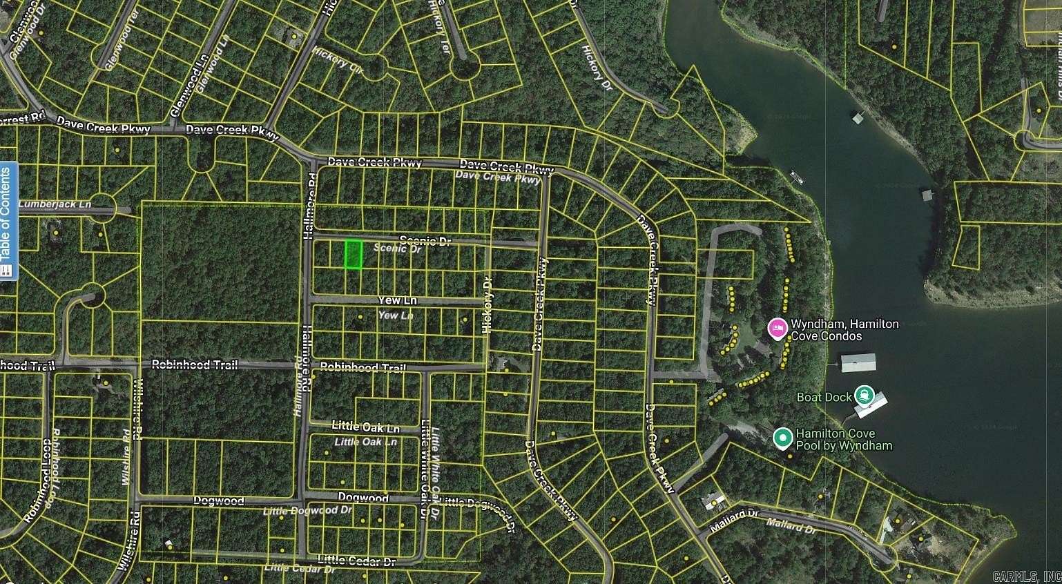 0.13 Acres of Residential Land for Sale in Fairfield Bay, Arkansas