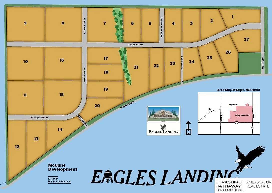 1.948 Acres of Residential Land for Sale in Eagle, Nebraska