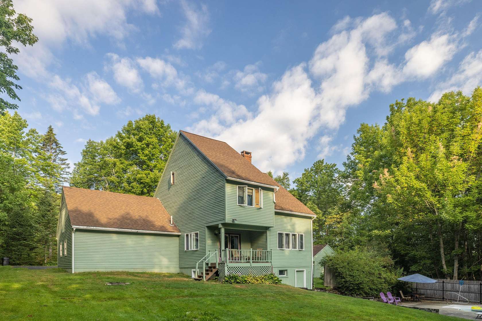 2.3 Acres of Residential Land with Home for Sale in Belmont Town, Maine