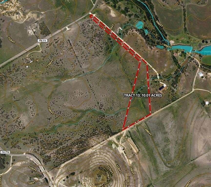 10.01 Acres of Land for Sale in Iredell, Texas