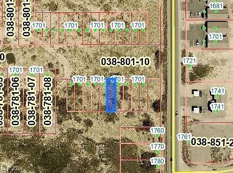 0.057 Acres of Commercial Land for Sale in Pahrump, Nevada