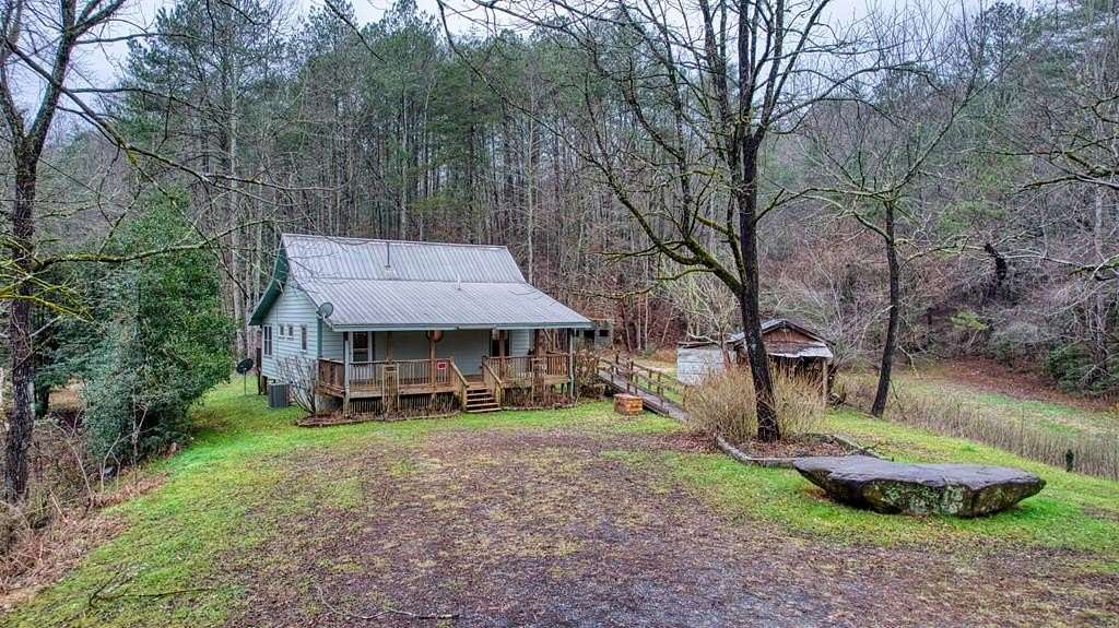 8.8 Acres of Land with Home for Sale in Ellijay, Georgia