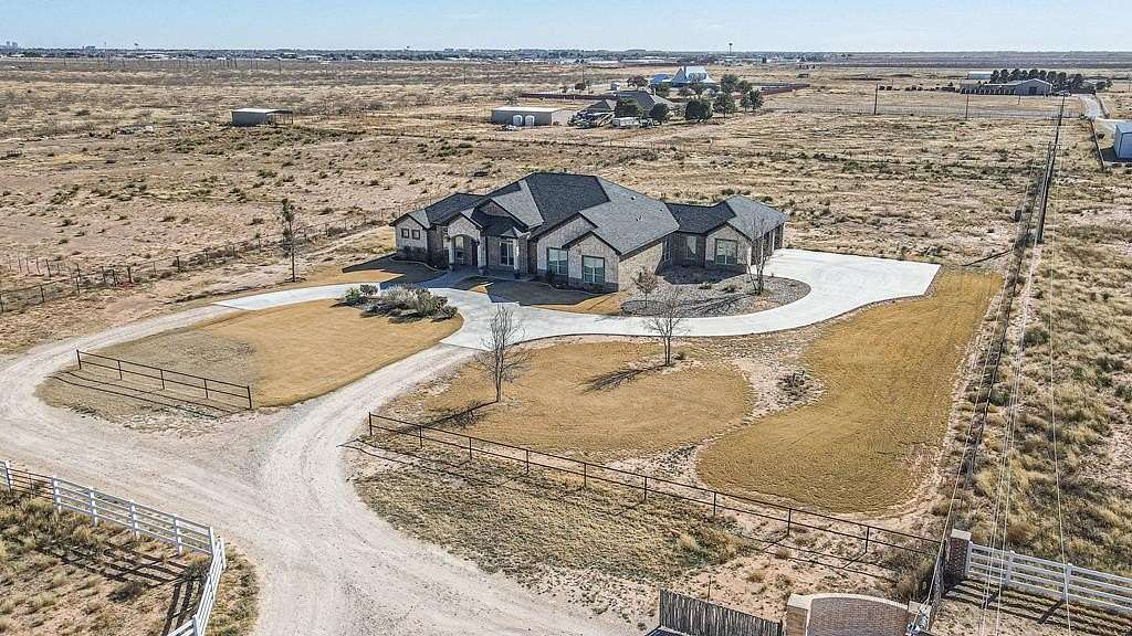 2 Acres of Residential Land with Home for Sale in Midland, Texas