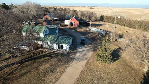 7.73 Acres of Land with Home for Sale in Creighton, Nebraska