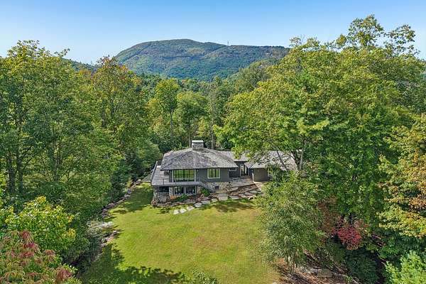 3 Acres of Land with Home for Sale in Lake Toxaway, North Carolina