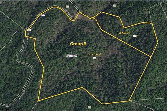 106 Acres of Recreational Land & Farm for Sale in Creston, West Virginia