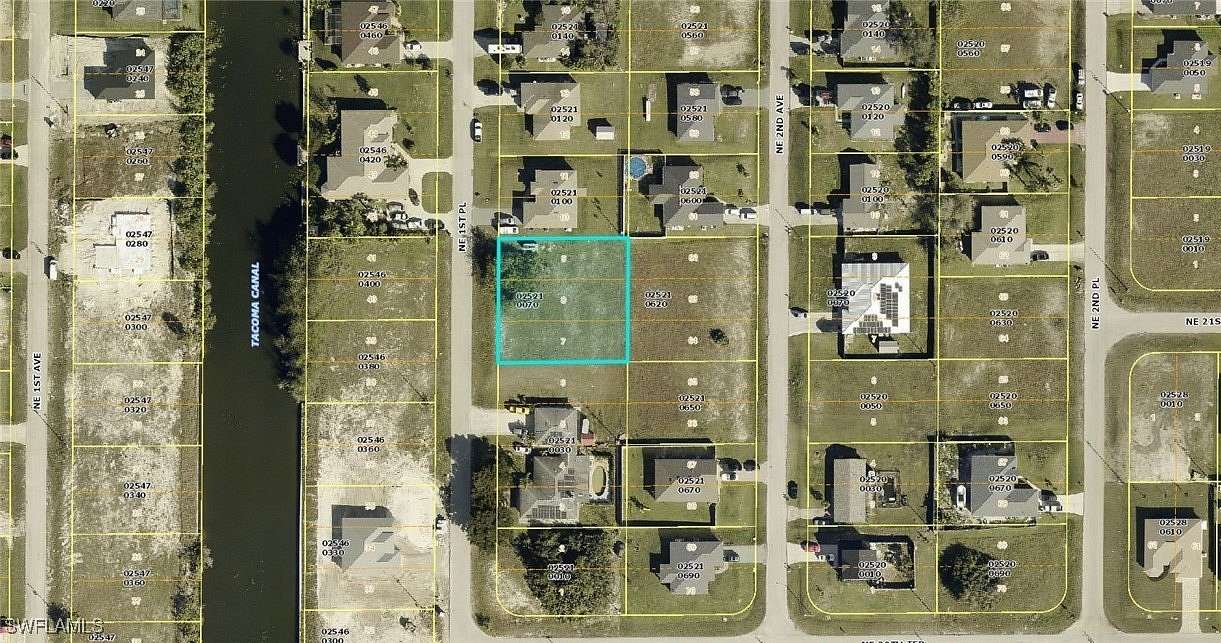 0.344 Acres of Residential Land for Sale in Cape Coral, Florida