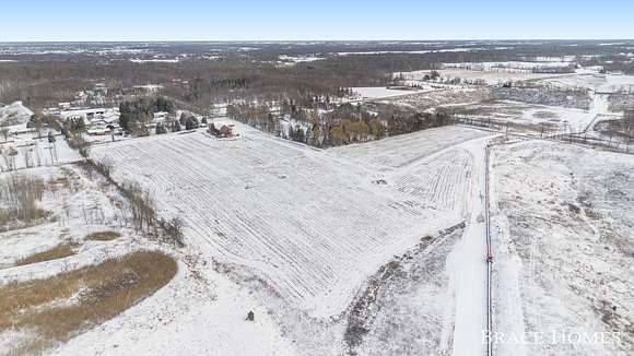 46.08 Acres of Agricultural Land with Home for Sale in Byron Center, Michigan