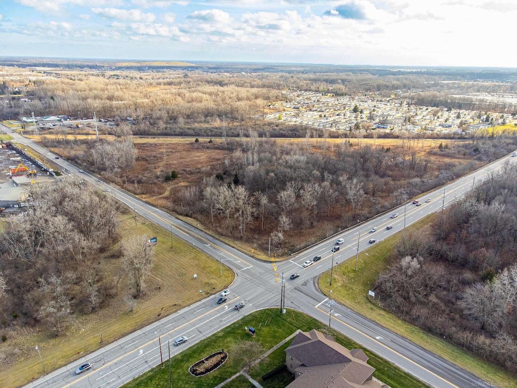 23.37 Acres of Mixed-Use Land for Sale in Riverview, Michigan