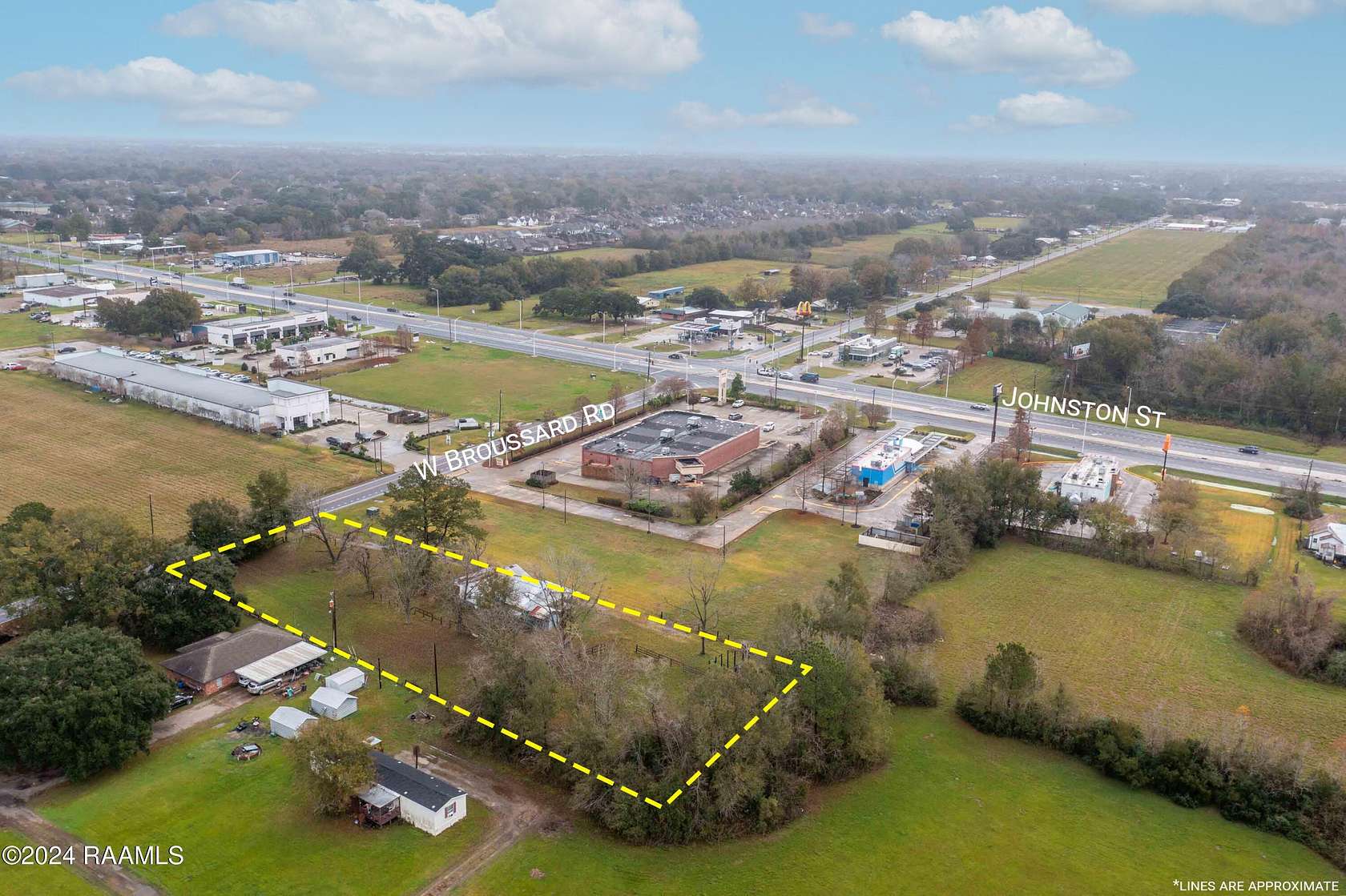 1.18 Acres of Mixed-Use Land for Sale in Lafayette, Louisiana