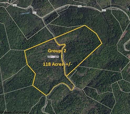 118 Acres of Recreational Land & Farm for Sale in Creston, West Virginia