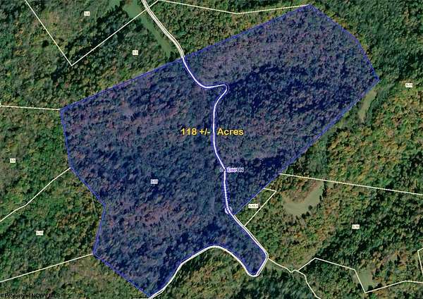 118 Acres of Recreational Land for Sale in Creston, West Virginia