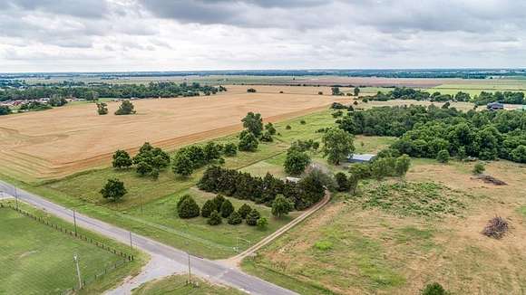 11.5 Acres of Land with Home for Sale in Yukon, Oklahoma