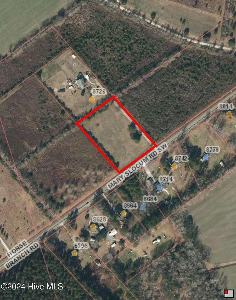 2.19 Acres of Residential Land for Sale in Watha, North Carolina