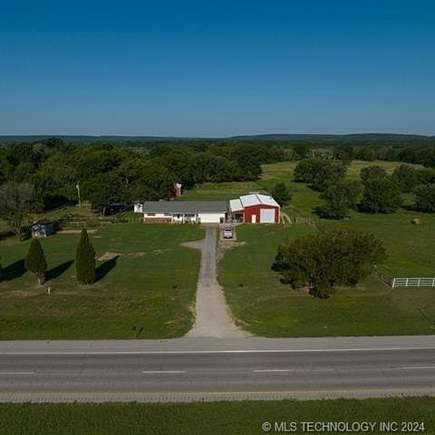 26.85 Acres of Land with Home for Sale in Okmulgee, Oklahoma