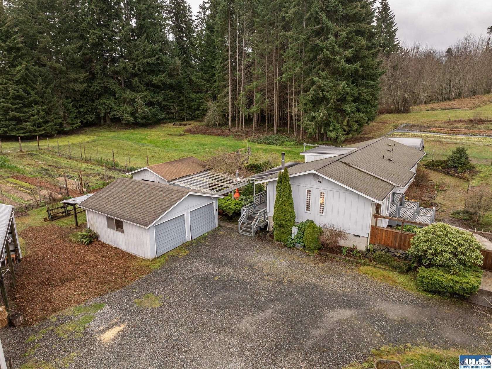 2.65 Acres of Residential Land with Home for Sale in Port Angeles, Washington