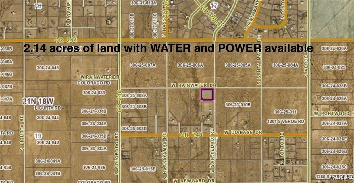 2.14 Acres of Residential Land for Sale in Golden Valley, Arizona