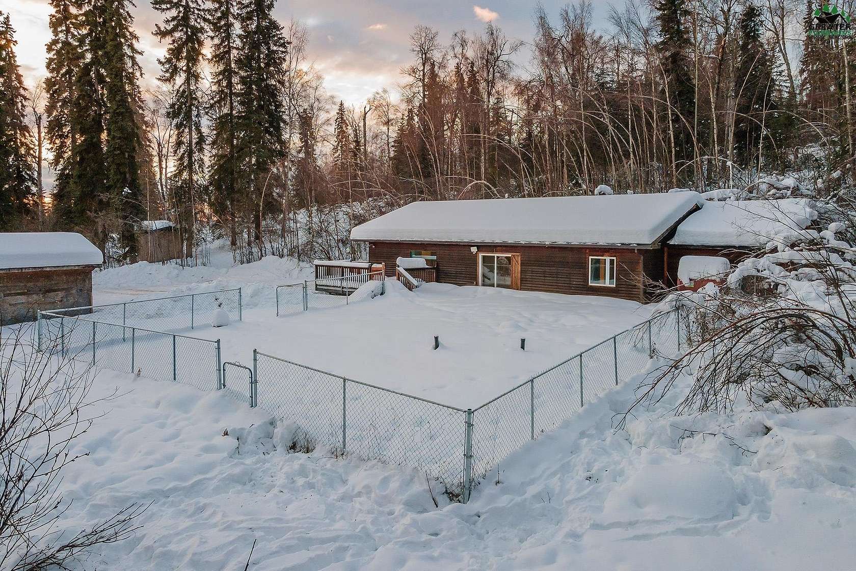 2.5 Acres of Residential Land with Home for Sale in Fairbanks, Alaska