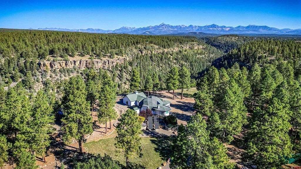 35 Acres of Land with Home for Sale in Pagosa Springs, Colorado