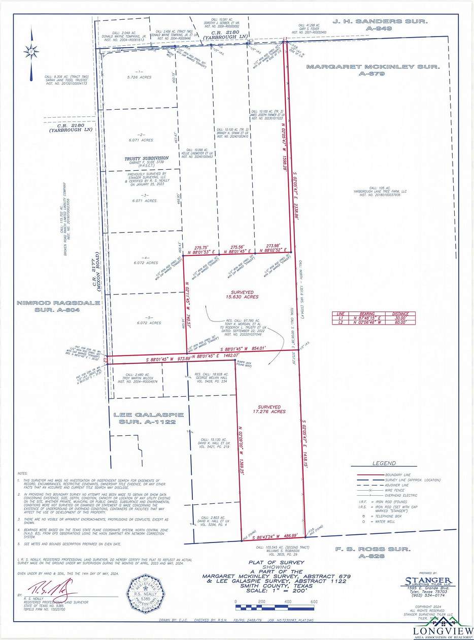 17.276 Acres of Land for Sale in Whitehouse, Texas