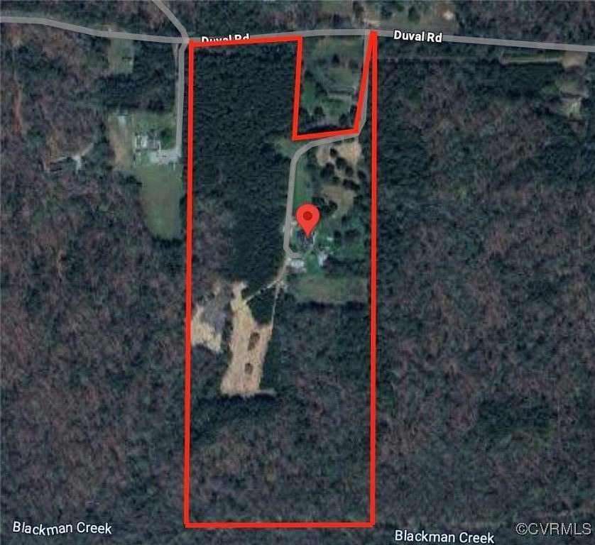 36.5 Acres of Land with Home for Sale in Moseley, Virginia